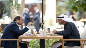 قمة القاهرة.. السيسي وبن زايد يبحثان خطة تعزيز الاستقرار ونمو اقتصاد المنطقة العربية